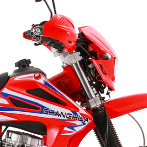 Motocicleta Todoterreno Personalizada al por Mayor de Fábrica Changhua, Motocross Roja de <span class=keywords><strong>125cc</strong></span> 150cc, Motocicleta Resistente para Adultos - Product Image 4