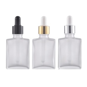 Luxury Hair Body Oil &amp; Face Cream <strong>Bottle</strong> <strong>15ml</strong> 30ml 50ml 100ml Glass <strong>with</strong> Clear <strong>Black</strong> <strong>Dropper</strong> for Skin Care MOQ 100pcs - Product Image 6