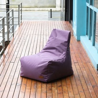 Fauteuil de plage de qualité pour l'intérieur et l'extérieur, pouf sans rembourrage