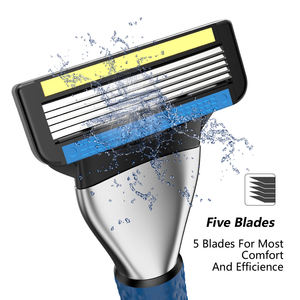 Cartucho de Repuesto para Maquinilla de Afeitar de Cinco Hojas para Hombre con Recortador y Cabezal Pivotante - Product Image 2
