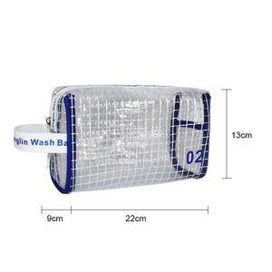 Neceser con Cierre, Fácil de Transportar, para Viajes de Negocios, Personalizado, Unisex, Nuevo, Azul, Ecológico, de PVC, a la Moda, Impermeable, Organizador de Maquillaje - Product Image 5