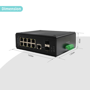Chuyển đổi Mạng Công Nghiệp L2 Quản Lý chuyển đổi <span class=keywords><strong>Ethernet</strong></span> Din-Rail chuyển đổi PoE công nghiệp 8*10/100/1000Mbps PoE 802. 3af/at Gigabit - Product Image 6