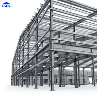Fábrica de Estructura Metálica de Dos Pisos con Diseño Llave en Mano y Entrepiso Parcial para Fabricación en México