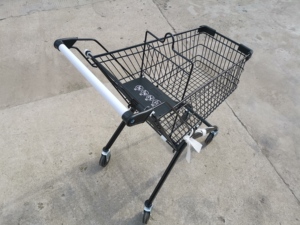 Carrito <span class=keywords><strong>de</strong></span> Compras Plegable DIKA TROLLEY 180L con Superficie Galvanizada, Ruedas <span class=keywords><strong>de</strong></span> PU y Asiento para Bebé - Origen Jiangsu - Product Image 2