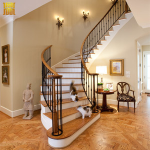 Ringhiera per Scale in Ferro Battuto Balaustre Fuselli Paletti Scala in Metallo Industriale Corrimano per Scala - Product Image 3