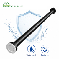 YIJIALE 20Y OEM Source Tige à ressort en acier au carbone 1,1-1,9 m avec revêtement époxy, sans perçage, antidérapante, sans dommage pour rideau de douche