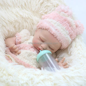 Muñeca Reborn de silicona sólida de platino de 13 pulgadas, cuerpo completo, suave y flexible, bebé Reborn realista - Product Image 3