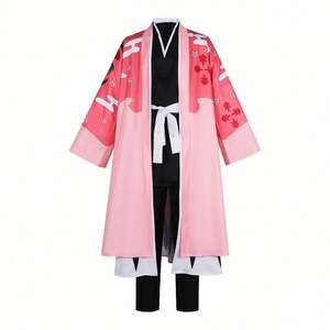 Homme Halloween Noël Style Anime <span class=keywords><strong>Bleach</strong></span> Mille Ans Sang Guerre <span class=keywords><strong>Arc</strong></span> Capitaine Kyoraku Shunsui Cosplay Costume Costumes Ensemble - Product Image 3