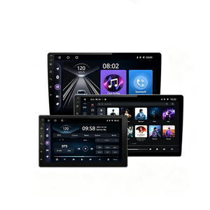 Autoradio 7 pouces avec navigation GPS, <span class=keywords><strong>CarPlay</strong></span> sans fil, 2 DIN Android, radio FM AM RDS, écran tactile avec prise en charge de la caméra arrière et du commande au volant - Product Image 1