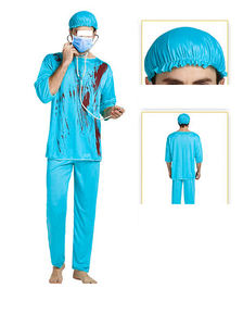 Disfraz de Halloween para Adultos, Disfraz de Zombi, Doctora, Enfermera, Horror, Cosplay de Cine y Televisión, Fiesta de Disfraces, Uniformes de Hospital - Product Image 2