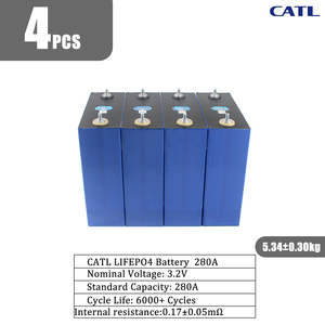 뜨거운 판매 CATL 3.2V 280Ah 314Ah <span class=keywords><strong>Lifepo4</strong></span> 충전식 새로운 원래 배터리 4PCS <span class=keywords><strong>12V</strong></span> 24v 48V DIY 태양 EU 재고 DDP