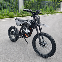Nouvelle moto électrique tout-terrain F18 à suspension intégrale pour adultes avec freins à disque hydrauliques