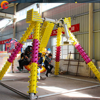 6 places parc d'attractions équipement de foire amusante petite balançoire jeu de carnaval Mini pendule manèges pour enfants à vendre