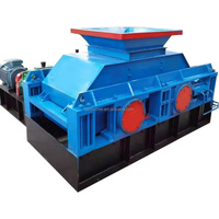 Concasseur à double rouleau, concasseur à rouleaux hydraulique pour le calcaire, les galets, la fabrication de sable, machine de concassage fin pour l'exploitation minière