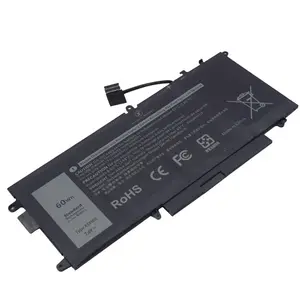 Battery K5XWW For DELL 71TG4 51KD7 725KY 6CYH6 L3180 E5289 7389 7390 2-In-1 Laptop Battery