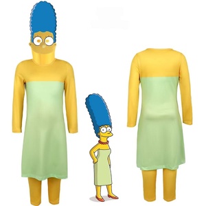 Ropa Infantil Unisex, Disfraces de la Familia Simpson, Disfraces de Películas y Series de Televisión, Ropa de Talla Grande, Vestido de Fiesta para Actuaciones en Escenario y Danza, AL108-W - Product Image 3