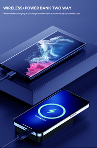 Tùy Chỉnh Mini 5000MAh Điện Cầm Tay Trạm Trong Suốt Ngoài Trời Không Dây Sạc Từ Điện Thoại Di Động Trường Hợp - Product Image 5