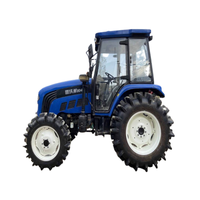 Meilleur prix nouveau Offre Spéciale tracteur agricole à roues 100hp d'occasion Lovol 804 80Hp avec chargeur frontal tractopelle