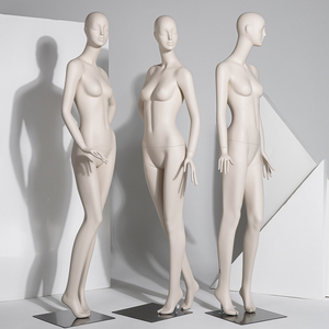 Livraison rapide en fibre de verre corps entier debout couleur de la peau sinueuse dame Mannequins de Mannequins féminins pour l'affichage des vêtements - Product Image 6