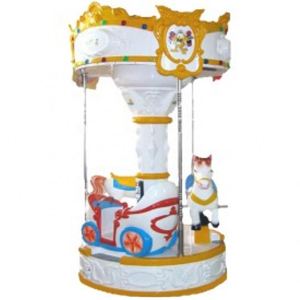 Carrusel Infantil de Alta Calidad, Mini Carrusel para Niños de 3 Asientos, para Interiores y Exteriores - Product Image 3