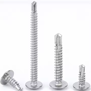 Pan Head Zinc Plated Steel Metric <b>Screws</b> Coarse Thread - Product Image 2