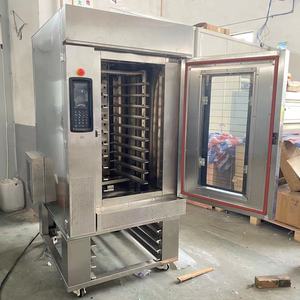 เตาอบเบเกอรี่แบบพาความร้อนเชิงพาณิชย์ 5/10/15 ถาด ใช้แก๊สและไฟฟ้า สำหรับอบเค้ก ขนมปัง บาแกตต์ <span class=keywords><strong>ซาลาเปา</strong></span> ขนมปังนึ่ง และขนมข้าวโพด - Product Image 6