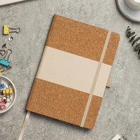 Bloc-notes spirale personnalisé A6, impression couleur CMYK, couverture en papier recyclé, carnet portable