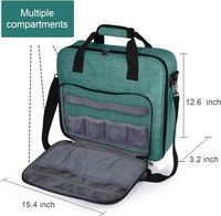 Échantillon gratuit : Sac de transport polyvalent pour machine à coudre, compatible avec la plupart des machines à coudre Singer, Brother et Janome