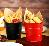 Mini barquettes pour frites, snacks, ailes de poulet, légumes, salades, aliments frits, outil de cuisine pour la préparation de plats et de pommes de terre, accessoires de cuisine