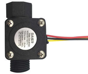 Flussometro con Filettatura Interna ed Esterna, Misuratore di Flusso d'Acqua con Alloggiamento in Plastica, Sensore di Flusso Liquido per Scaldabagni e <span class=keywords><strong>Robot</strong></span> di Ristorazione - Product Image 6