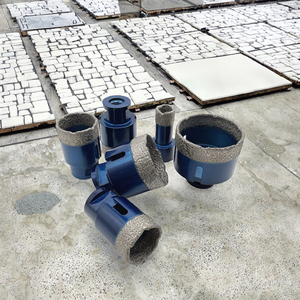 مجموعة لقم حفر ماسية كربيدية من ميدستار مقاس 50 مم M14، منشار ثقب ملحوم بالتفريغ للبلاط والبورسلين والرخام والجرانيت والطوب - Product Image 2