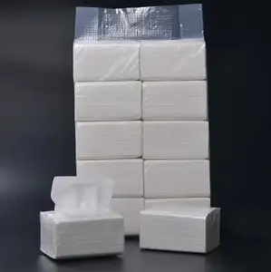 Papel absorvente do guardanapo sanitário virgem e papel do restaurante guardanapo papel tecido