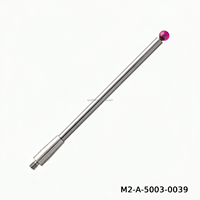 Sonde de test M2 CMM, longueur 40 mm, remplacement pour Renishaw A-5003-0037 0039 0041 0044 0048, avec tige en carbure et boule en rubis