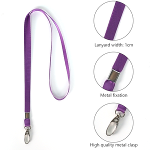 Hot Sale Wholesale Cheap High Quality Promotional Sublimation Printing Card Holder Neck <b>Lanyard</b> with logo Custom - Product Image 3