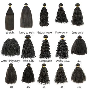 Paquets de tissage de cheveux alignés avec cuticules bouclées en vrac vietnamiennes 100% paquet de vague de corps avec fermeture <span class=keywords><strong>frontale</strong></span> Extensions de cheveux humains - Product Image 4