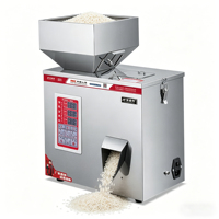 Machine de remplissage et d'emballage verticale automatique PLC pour sachets, petites pochettes, noix, jouets, café, thé, et autres produits en poudre, avec fonctions de pesage et de scellage