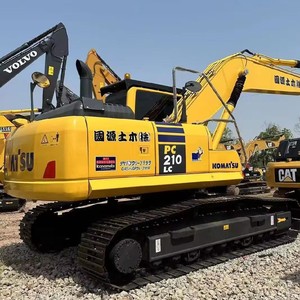 Excavatrice sur chenilles KOMATSU PC210lc d'occasion, composants essentiels intactes : Moteur, Boîte de vitesses, Pompe à engrenages, Roulement, PLC, 21 tonnes, Godet de 1m, 1500 - Product Image 6