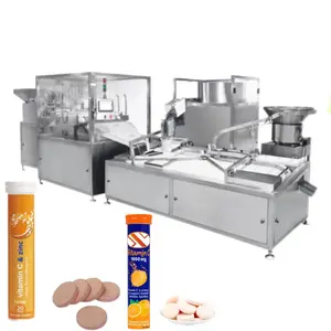 Automatic lozenges automatic vitamin effervescent tablet tube laundry sheet filling capping machine packing making machine