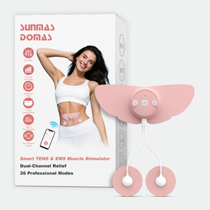 Estimulador TENS Inalámbrico Recargable OEM/ODM para Alivio de Cólicos Menstruales, con Control por Aplicación y Aplicación Corporal para Aliviar el Dolor Menstrual - Product Image 1