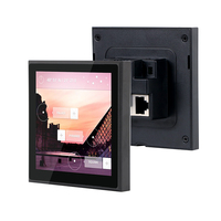 AI PortPi Layar Sentuh 4 Inci 480*480 Android / Linux RK3566 Panel Kontrol Sentuh Panel Kontrol POE WiFi