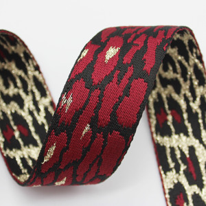Ruban <span class=keywords><strong>jacquard</strong></span> traditionnel pour l'artisanat et les cadeaux, sangle en polyester écologique et durable, épaisseur 1,6 mm, tissu décoratif - Product Image 5