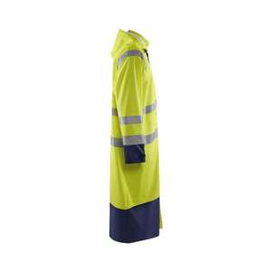 BLAKLADER - 432520003389XXL Capa de lluvia Hi-Vis Nivel 1 Amarillo/Azul marino-EAN 7330509571309 PROTECCIÓN PARA TODOS LOS TIEMPOS - Product Image 3