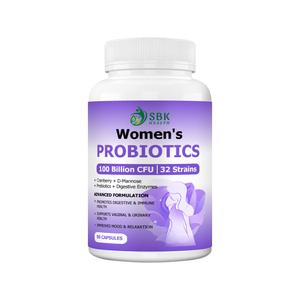 Private Label Womens Probiotic Capsules with Premium Probiotic <b>Blend</b> Relieve Relieve Anxious Thoughts Tension in the Body - Product Image 1