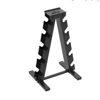 Support de rangement pour haltères avec roulettes, support mobile antidérapant pour haltères pour salle de sport à domicile