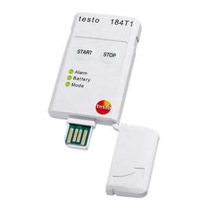 เครื่องบันทึกข้อมูลอุณหภูมิระยะสั้นแบบ USB รุ่น Testo 184T1 ของแท้ ราคาถูก มีสินค้าในสต็อก Testo 184 T2 0572 1842 ของแท้ Testo 18 - Product Image 1