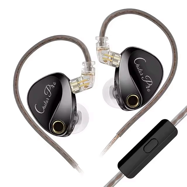 KZ Castor Pro Dual 10mm Dynamic Driver IEM Earphones Tuning Switch Detachable Cable 3.5mm In-Ear for Audiophile Music Gaming