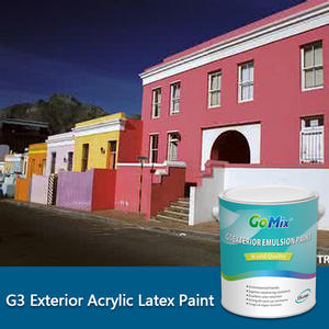 Vente de gros <span class=keywords><strong>en</strong></span> usine depuis plus de 16 ans de peinture extérieure au latex acrylique <span class=keywords><strong>en</strong></span> émulsion lavable de qualité supérieure - Product Image 1