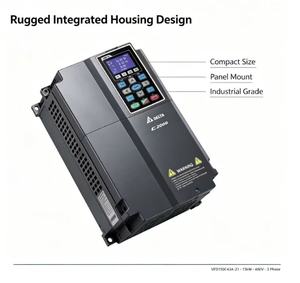 อินเวอร์เตอร์ Delta VFD150C43A-21 C2000 Plus VFD 15kW 460V 3 เฟส ควบคุมมอเตอร์ AC ระบบปรับความถี่ มีสินค้าในสต็อก - Product Image 6