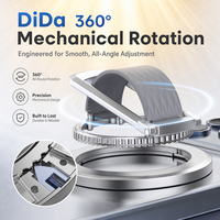 Support de téléphone rotatif à 360°, poignée pliable multi-angles pour la création de contenu, approvisionnement en gros