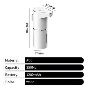 350ml Large Capacity <b>Automatic</b> Touchless Foam Soap <b>Dispenser</b> with Transparent <b>Water</b> Tank - Product Image 4